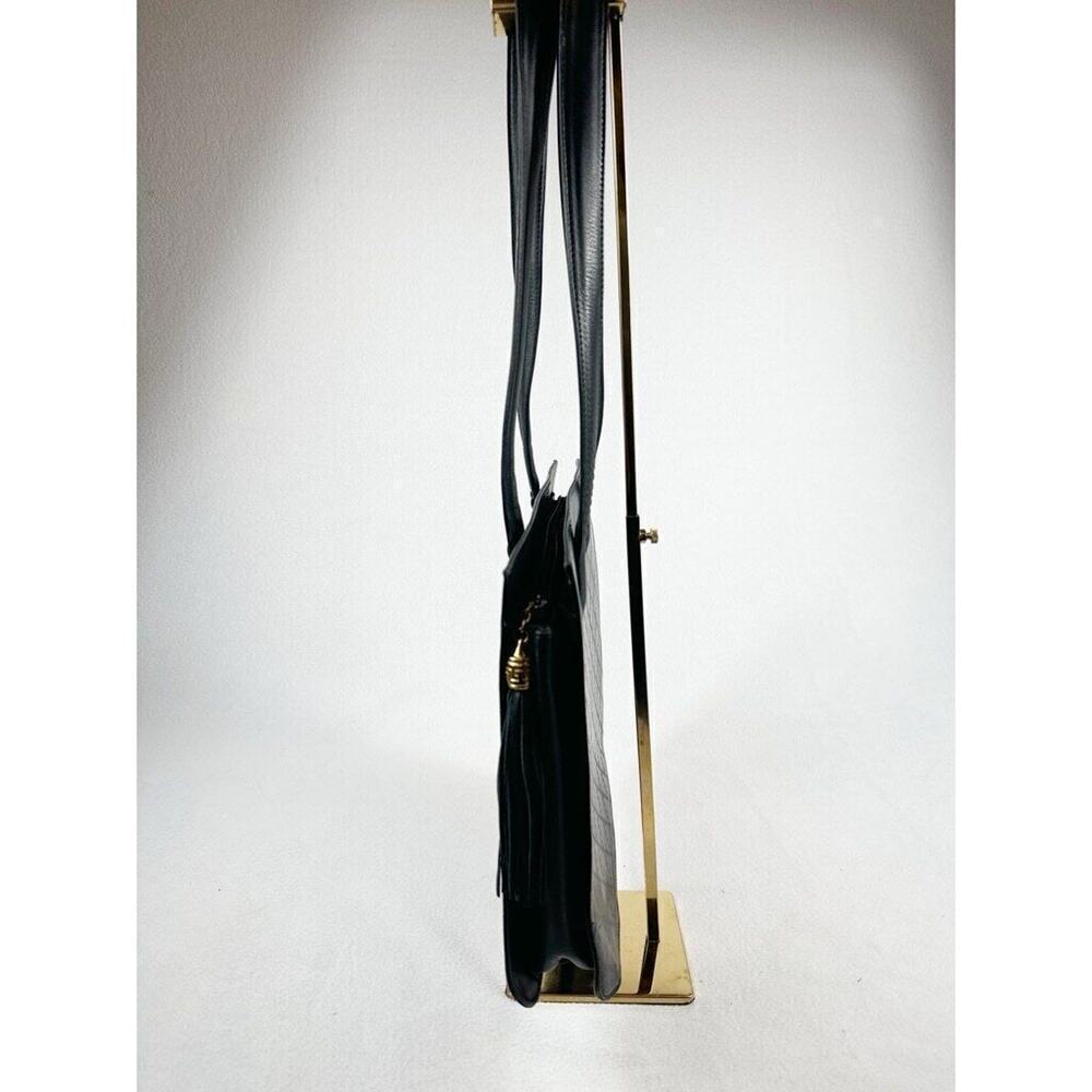 Versace Black and Gold Women's Bag - Picture 3 of 13